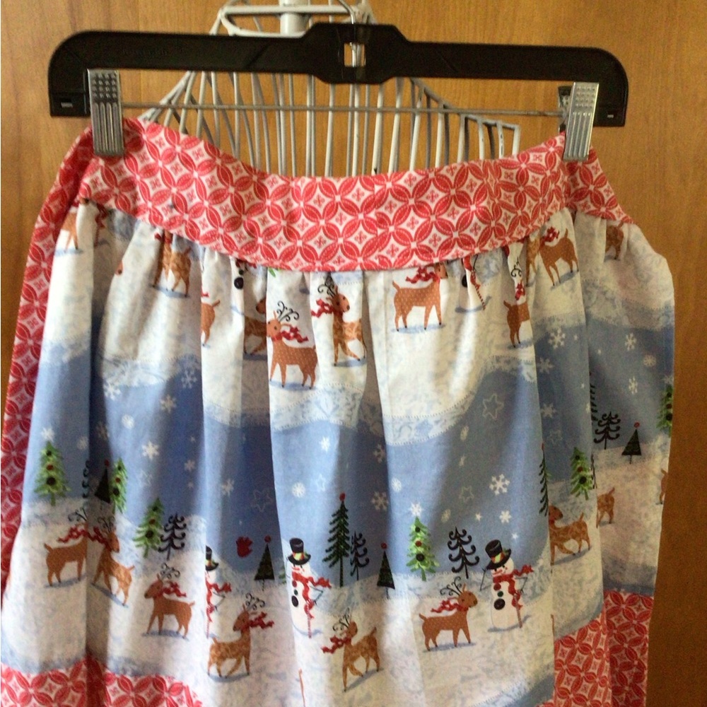 Christmas 1/2 apron